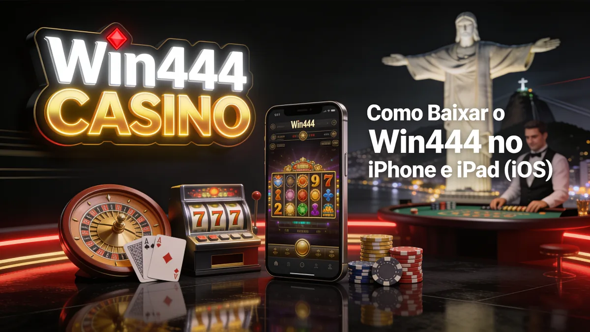 Como Baixar o Win444 no iPhone e iPad (iOS) for players in Brazil
